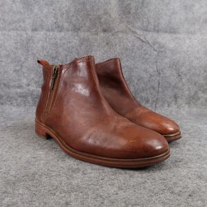 J Shoes Womens 6.5 Boots Classic Leather Kellen Ankle Bootie Zip Artisan Comfort